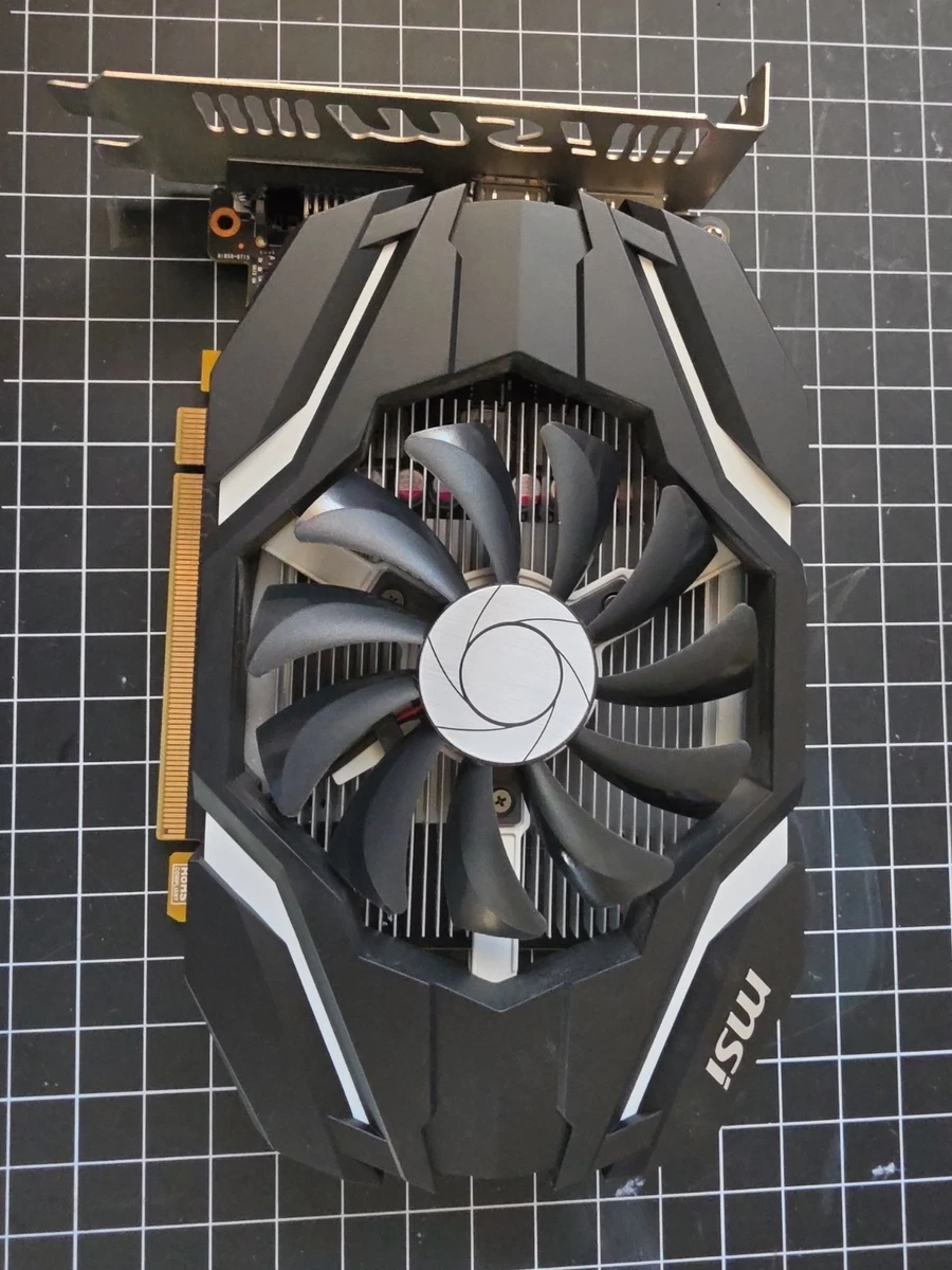 MSI NVIDIA GeForce GTX 1050 2 GB Memory Computer Graphics Cards