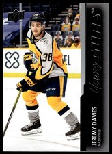 2021-22 UPPER DECK YOUNG GUNS RC S1 Jeremy Davies Rookie Nashville Predators