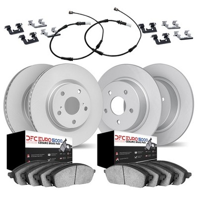 Dynamite Friction Disc Brake Kit for 2012-2015 Mercedes-Benz SLK250 4624-11639