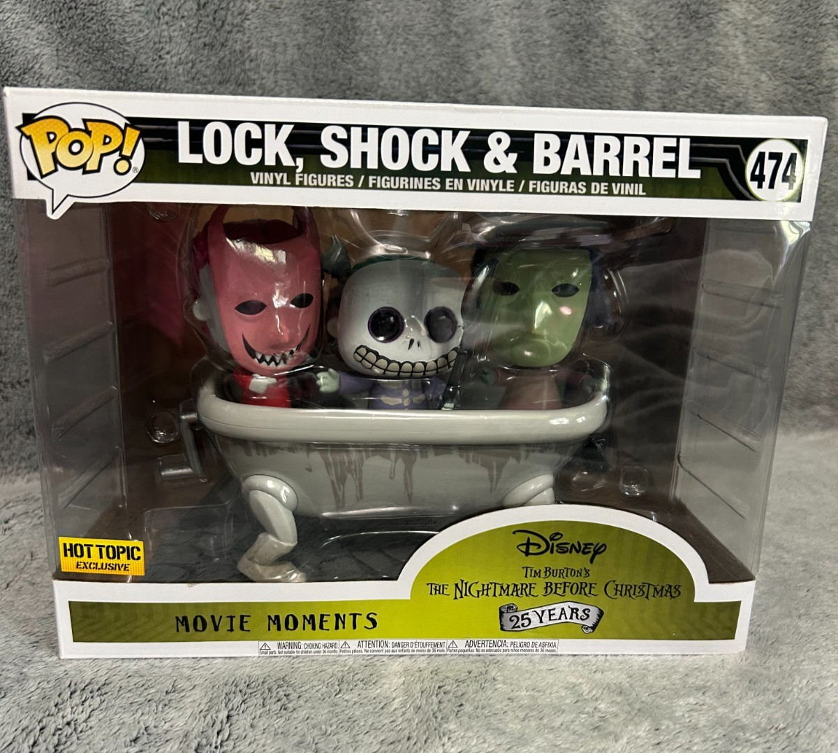 Funko Pop! Moments: Disney - Lock, Shock &Amp; Barrel - Hot Topic (Exclusive) #474