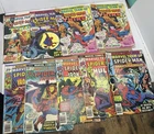 9 Vintage/bronze age marvel team up Spider-Man comic book lot 38-64