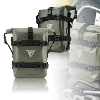 2 Stück BMW R1250GS R1200GS Motorrad Wasserdicht Rahmen Sturzbügel Tasche 8L Gepäck