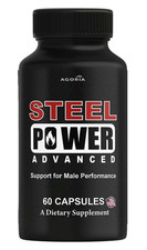  1 Pack Steel Power Pills for Men Performance , SteelPower Supplement Capsules