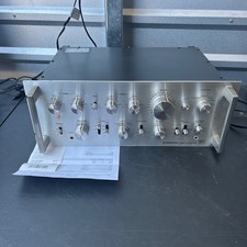 PROFESSIONALLY SERVICED Pioneer SPEC-1 Stereo Preamplifier Vintage Silver Japan