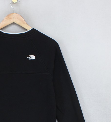 Felpa grafica North Face donna taglia S nera girocollo scritta - Foto 12 di 15