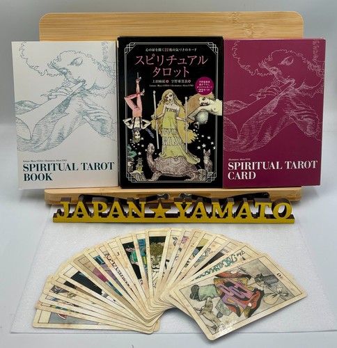 The Spiritual Tarot Cards Deck by Akira / Aquirax Uno First Edition Japan Used