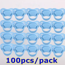 100PC Magnetic Pacifier Soother Dummy Nipples For Reborn Doll Accessories Supply