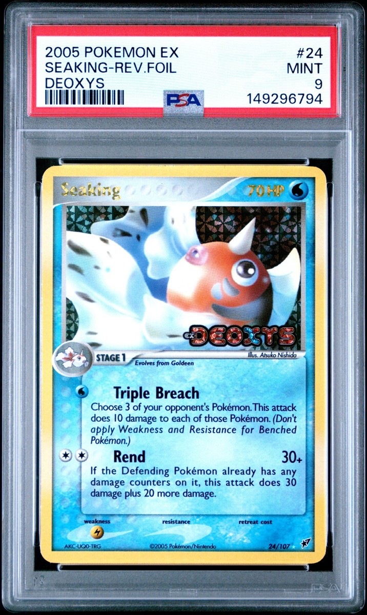 Seaking 24/107 Deoxys Reverse Holo for sale online | eBay