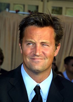 Matthew Perry during The 8th Screen Actors Guild Awards Arrivals a- Old Photo