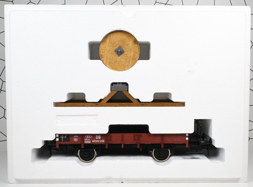 Märklin Spur 1 58283 zweiachsiger Niederbordwagen DB mit Kabeltrommel TOP in OVP | Zustand: Gebraucht