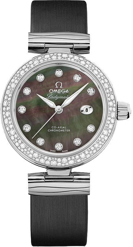 Omega De Ville Ladymatic 34mm Tahiti Pearl Women's Watch 425.37.34.20.57.004