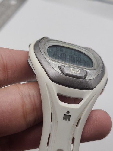 Reloj Digital Timex Ironman 30 Años Blanco M657 - Batería Nueva - Imagen 6 de 14
