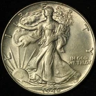 1946-P Walking Liberty Half Dollar B.U. - Free Shipping USA
