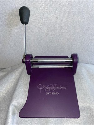 Spellbinders Wizard Embossing & Die Cutting System Purple