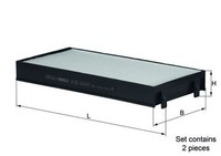NEU - Mahle LA221/S Filter, Innenraumluft FüR BMW