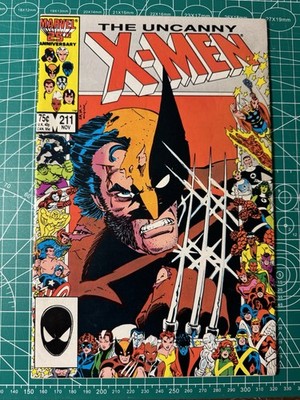 Uncanny X-Men # 211 Marvel Comics 1986 1st Marauders Key Issue VF/NM 