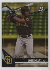 2021 Bowman Platinum Top Prospects Gold 21/50 Joshua Mears Josh Mears #TOP-8 s5j