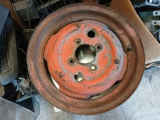 Used Metropolitan 4 Lug Steel 13x4 Wheel Only No Tire Or Cap Used Metropolitan 4 Lug Steel 13x4 Wheel Only No Tire Or Cap