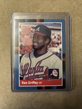 1988 Donruss Ken Griffey Sr #202 Atlanta Braves Baseball Card