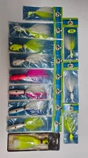 Saltwater Fishing Jigs, Bullethead Bucktail Jigs, Baitfish Bucktail Jigs
