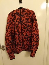 Nike Tech Fleece Hoodie Camouflage Red/Black, Size M Excellent Condition