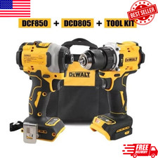 DeWALT DCK2051D2 20V MAX XR Drill  Impact Combo Kit -DCD805 DCF850 - USA Ship 