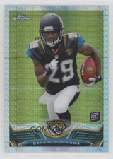 2013 Topps Chrome Prism Refractor 28/260 Denard Robinson #114 1by