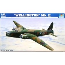 Trumpeter 1/48 Wellington Mkiii Bomber Plastic Model