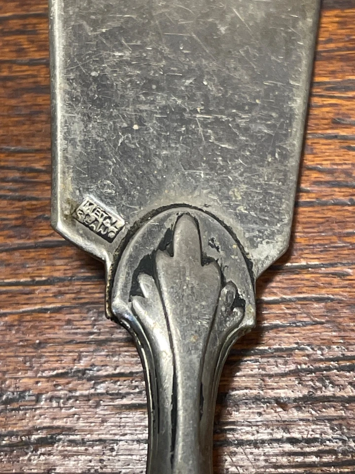 Vecchia Zuccariera Con Beccuccio in Metallo Argentato (10-21/1) - Immagine 4 di 4