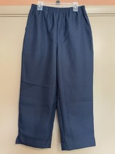 Blair Pants Womens Size 10PT Elastic Waist Navy Blue New Without Tag With Defect