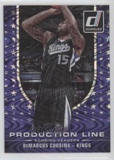 2014 Panini Donruss Production Line Scoring Swirlorama DeMarcus Cousins #9 0u2j
