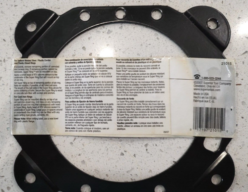 Superior Tool 21015 Super Ring Schrankring Ersatz WC Flansch - Bild 4 von 4
