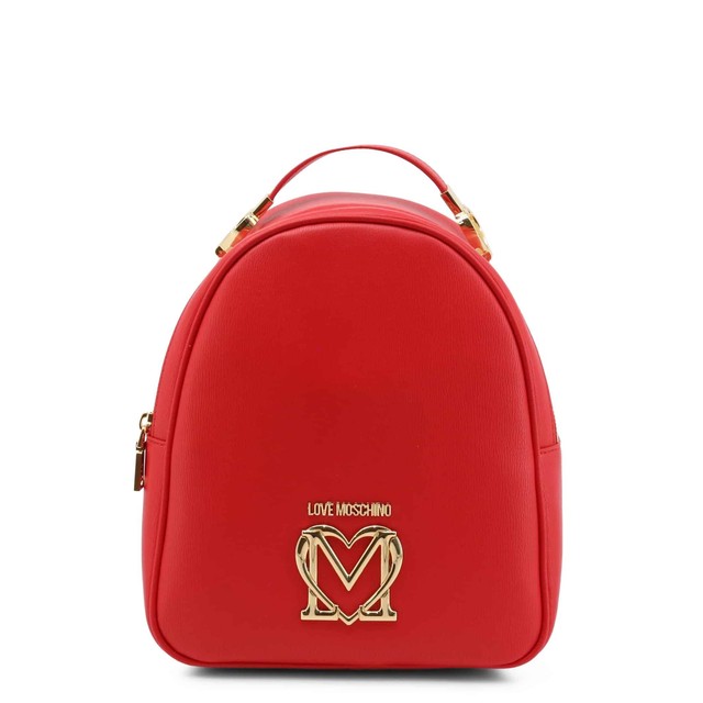 moschino leder rucksack