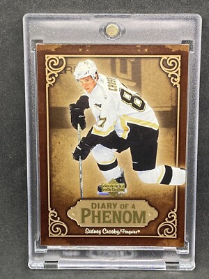 Sidney Crosby RARE ROOKIE RC INVESTMENT CARD UPPER DECK PENGUINS 2005-06 HOF