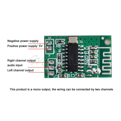 3.3V-8V Bluetooth Audio Module Digital Audio Amplifier Board Bluetooth Receiver
