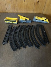 Toy State CAT Caterpillar Construction Express Train Set  Track Incomplete