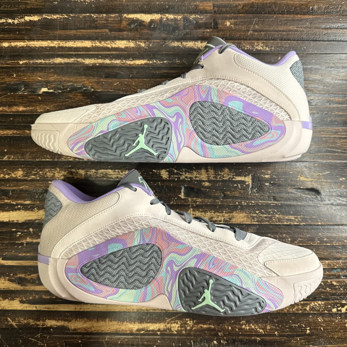 シューズ(男性用) NIKE JORDAN TATUM2 Sidewalk Chalk 27.5 Nike Jordan Tatum 2 'Sidewalk Chalk' Basketball Shoes ✓Multiple