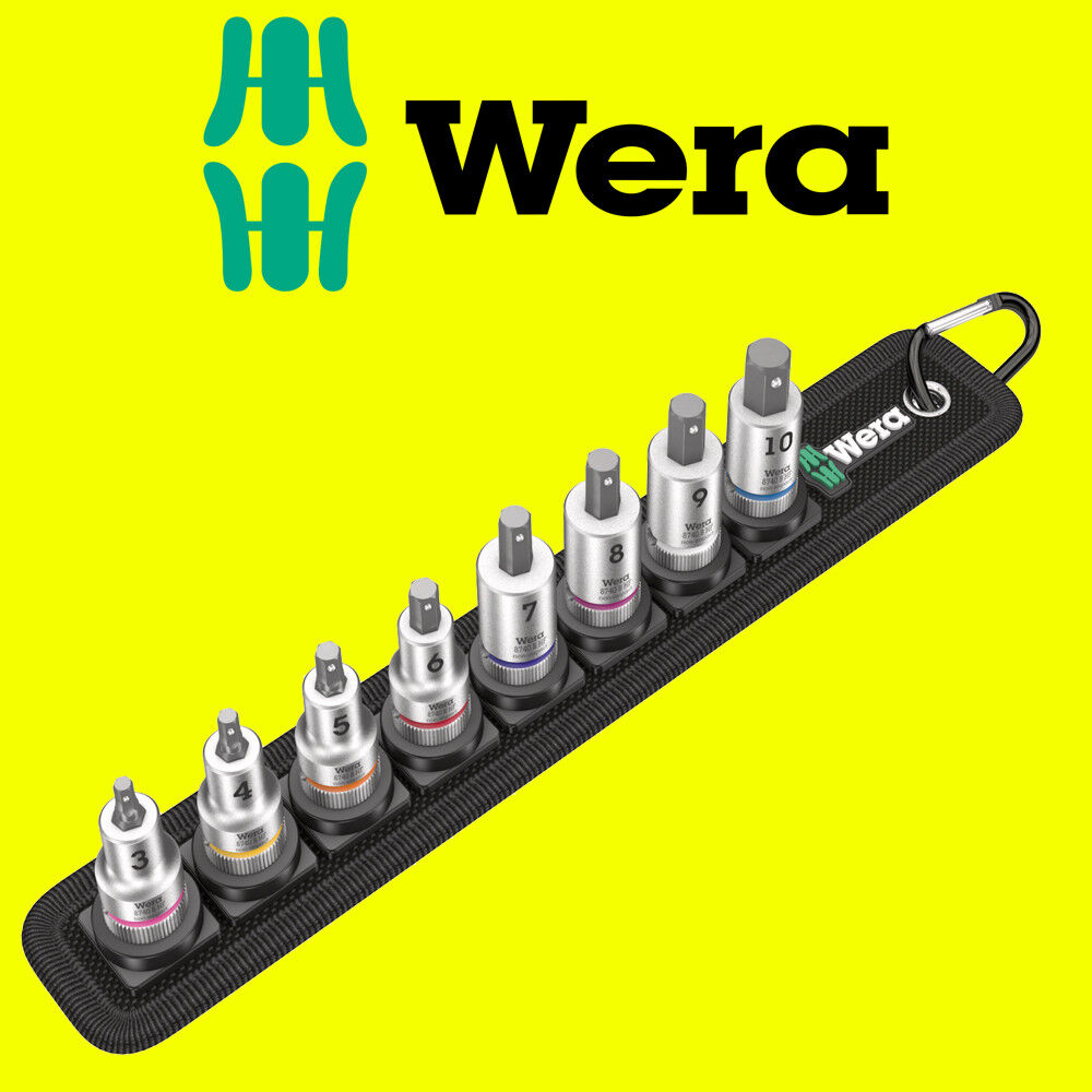 Wera Tools Zyklop In-Hex HF Bit-Socket Set 3/8