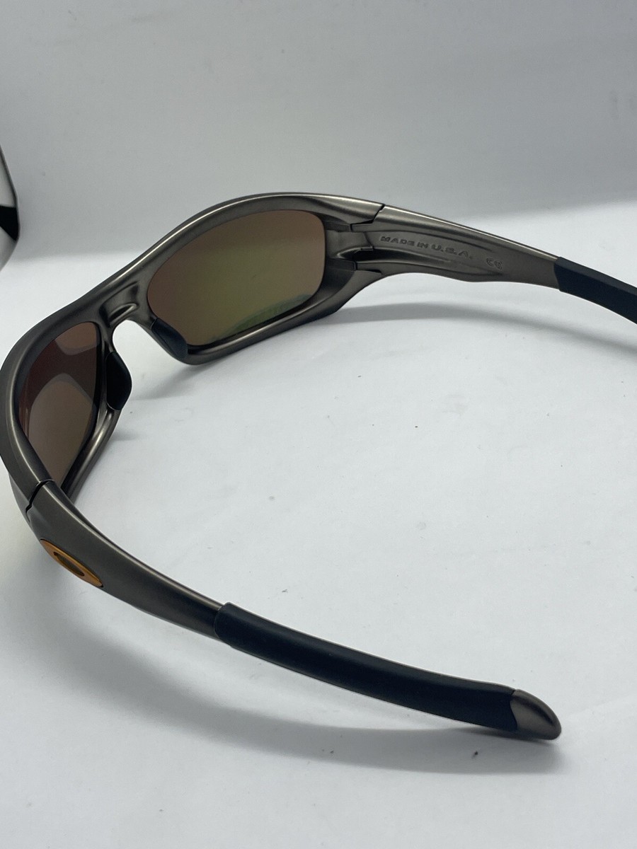 Oakley OO9127-03 PIT BULL Gunmetal FMJ Orange Icons Oakley OO9127-03 PIT BULL Gunmetal FMJ Orange Icons