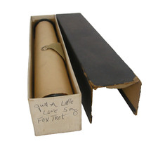 Ideal Player Piano Word Roll Just a Little Love Song 0300