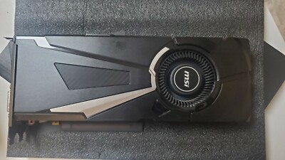 Geforce GTX1080　MSI AERO 8G MSI GeForce GTX 1080 Aero 8G OC 8GB GDDR5X Graphics Card | eBay