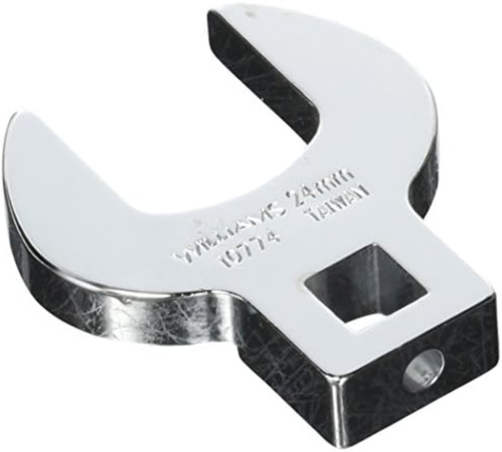 Williams 10774 3/8 Drive crowfoot wrench, 24 mm