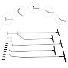 17pcs Paintless Dent Repair Hail Removal Car Push Rods Auto Body Repair Tool Kit