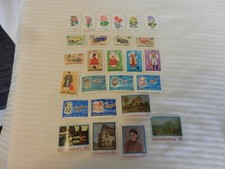 Lot of 26 Romania Stamps from 1973, 1974, 1978, 1979 Aviation, Costumes, more