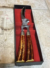 Regent Scheffield Hunter Meat Poultry Boning Shears Eagle Chrome Italy Vintage