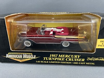 ERTL American Muscle 1/43 Diecast 1957 Mercury Turnpike Cruiser