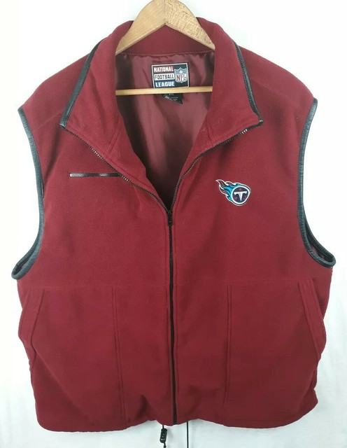 NFL Tennessee Titans Rush Full Zip Vest Jacket Men's XXL &hellip;