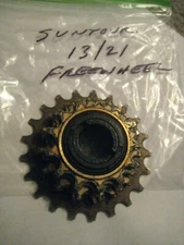 SUNTOUR GOLD FREEWHEEL/COG 13/21 5 ROW.