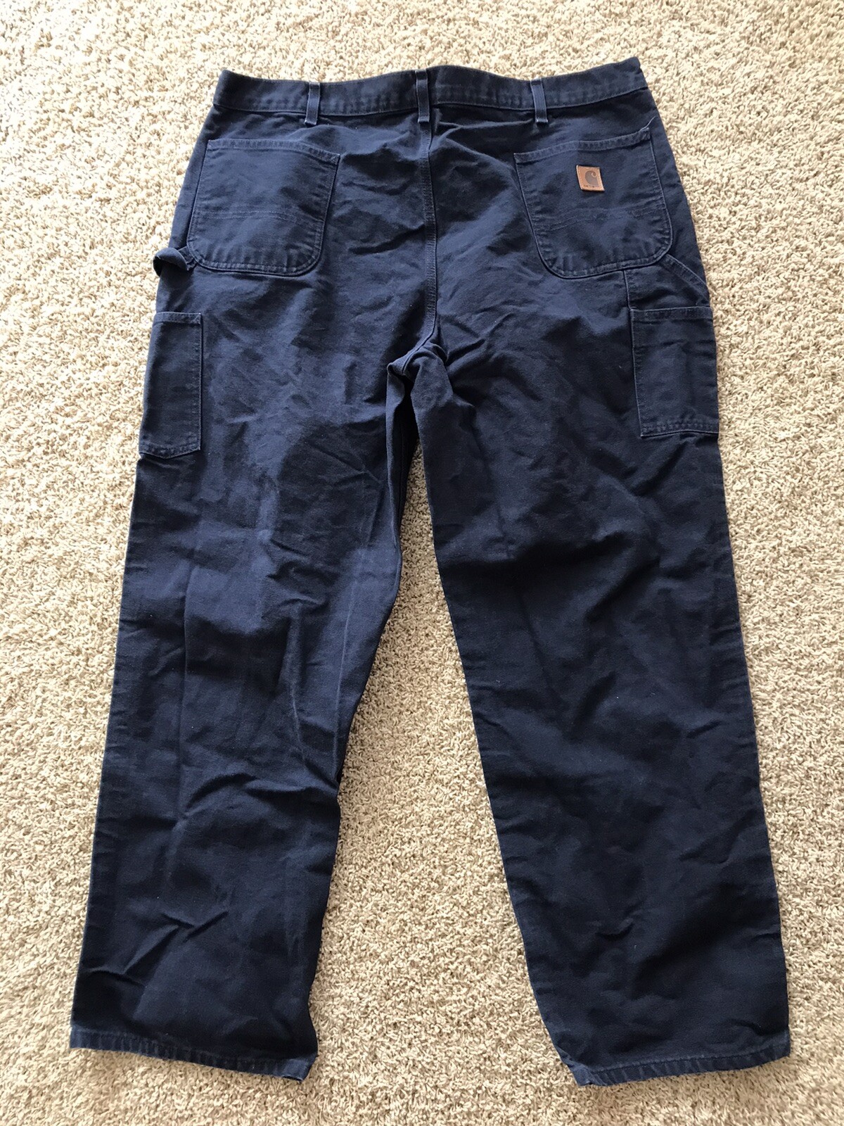 Carhartt Loose Original Fit Duck Painter Pants, Men's, Size W30 cotton black type Vintage Second Hand