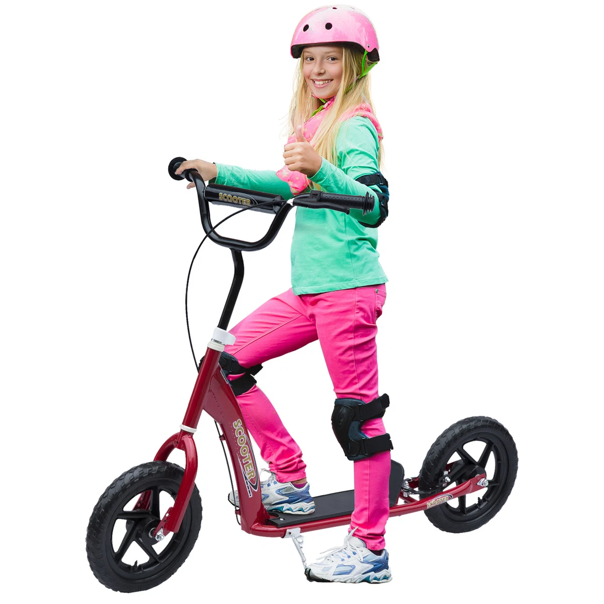 Boys stunt cheap bikes